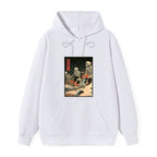Kyoto-Lion Japanese Rising Skeletons Classic Hoodie