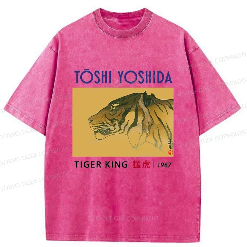 vintage japanese tiger washed t-shirt