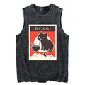 Unisex Cat Ramen Tank Top Gift Idea