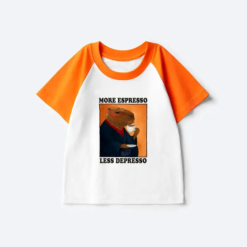 Capybara Kids T-shirt for Daily Wear