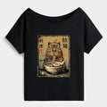Cute Capybara Ramen T-Shirt for Women