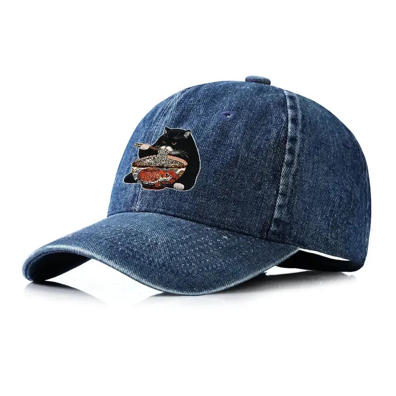 Fat cat ramen cap gift idea