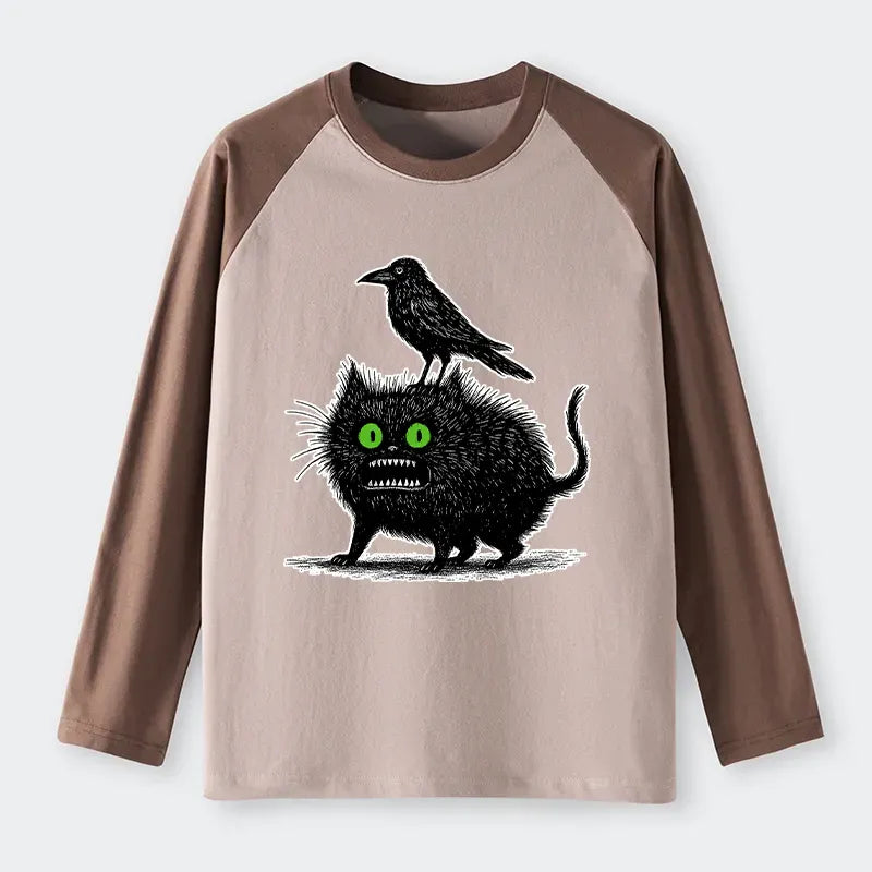 Best Seller Japanese Crow Cat Long Sleeve T-Shirt