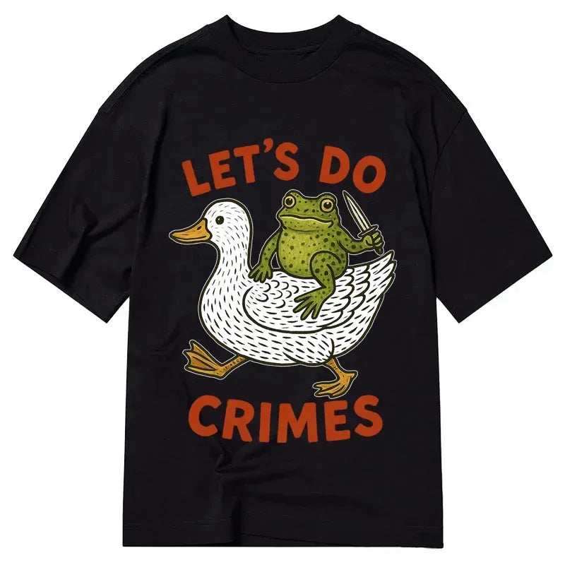 Kyoto-Lion Frog Ready To Commit Crime Classic T-Shirt