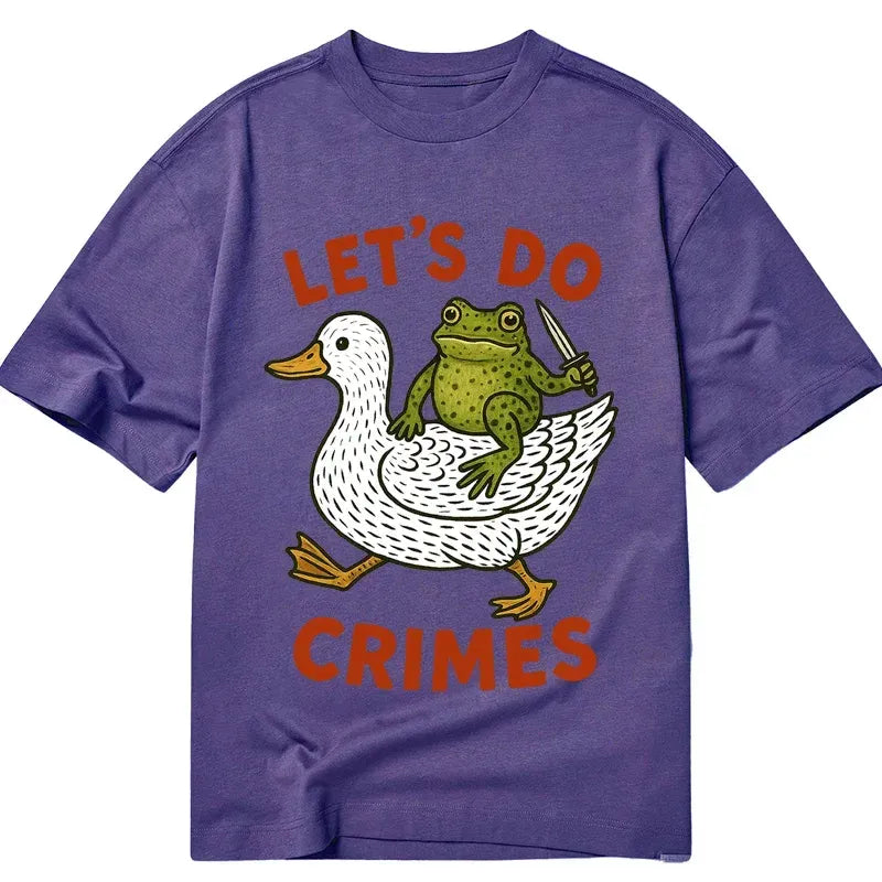 Kyoto-Lion Frog Ready To Commit Crime Classic T-Shirt