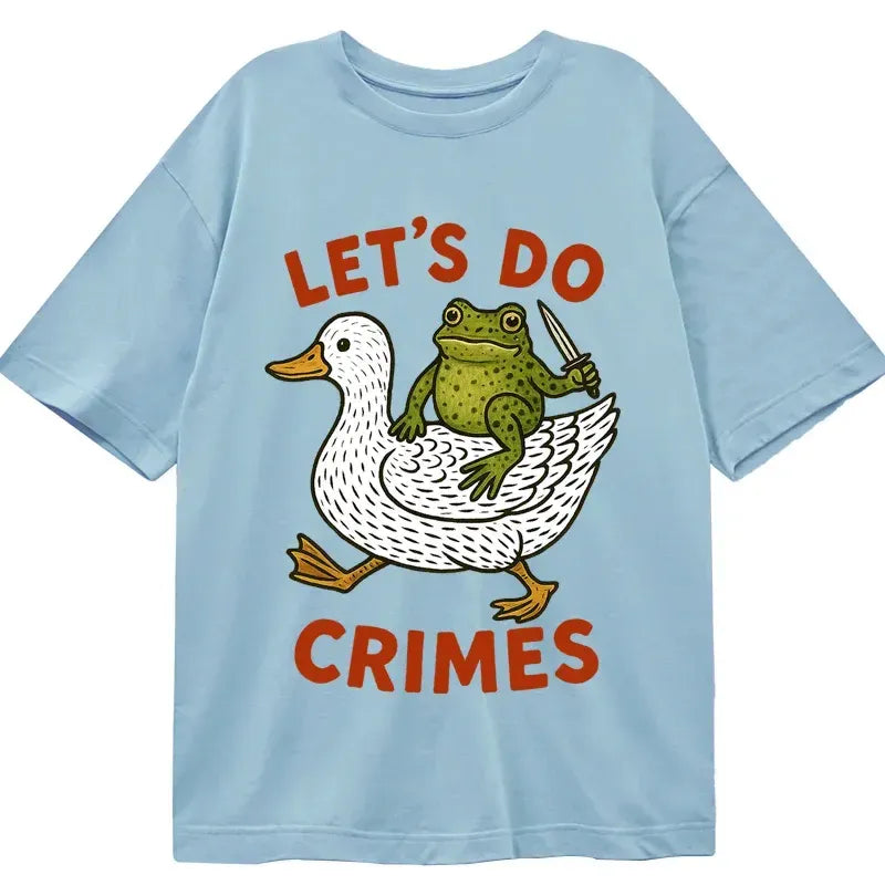 Kyoto-Lion Frog Ready To Commit Crime Classic T-Shirt