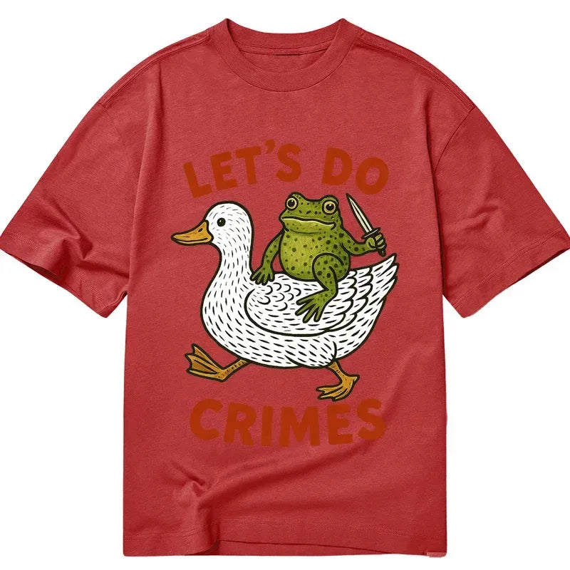 Kyoto-Lion Frog Ready To Commit Crime Classic T-Shirt