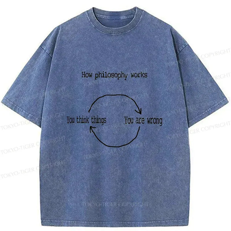 Kyoto Japanese vintage washed t-shirt