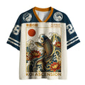 Kyoto-Lion Gate of Destiny:Koi Mesh Jersey