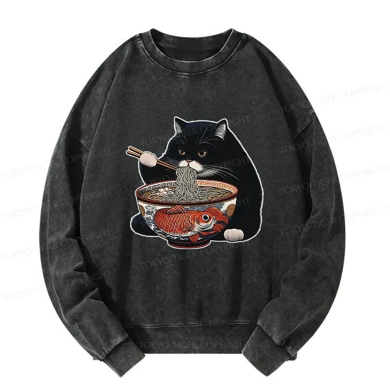 unisex washed sweatshirt gift idea