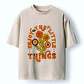 Kyoto-Lion Enjoy The Little Things Flowers Washed T-Shirt