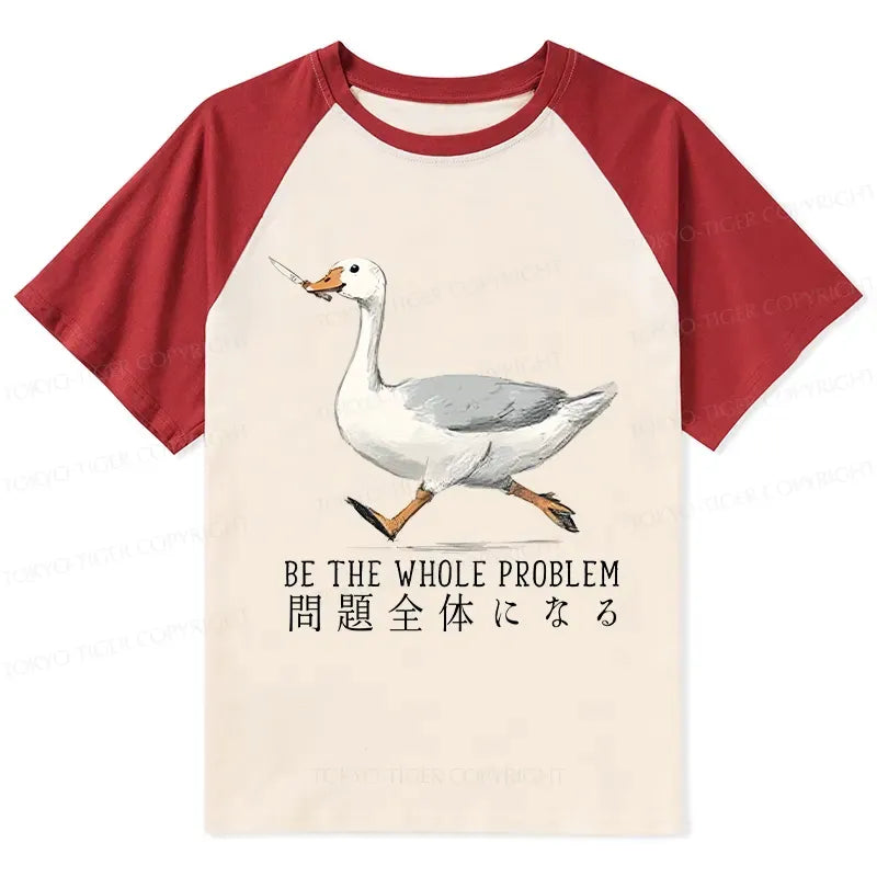 Unisex Cotton Raglan Shirt for Daily Wear