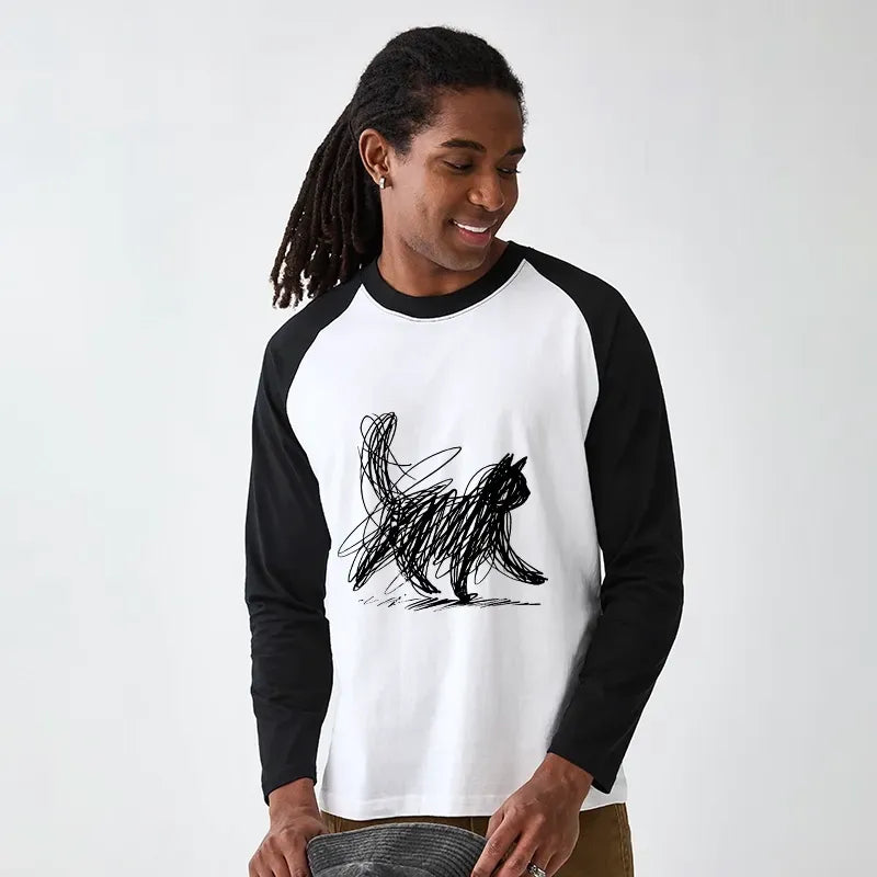 Kyoto Lion Art Casual Daily Wear