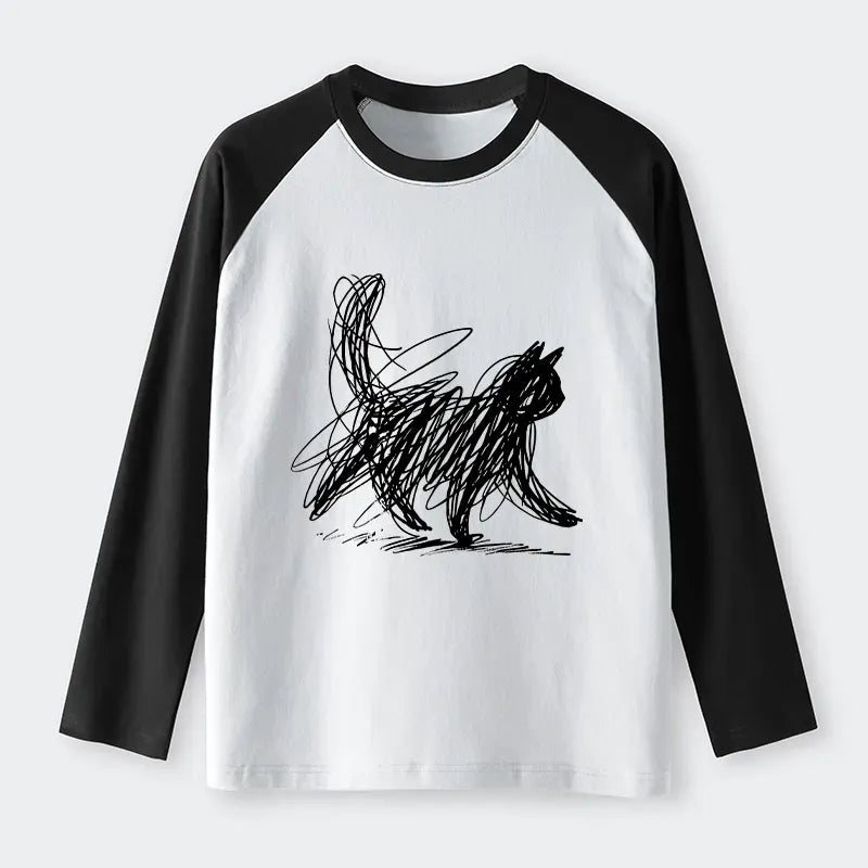 Japanese Ukiyo-e Cat Streetwear Top