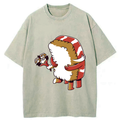 Unisex japanese culture t-shirt comfortable cotton