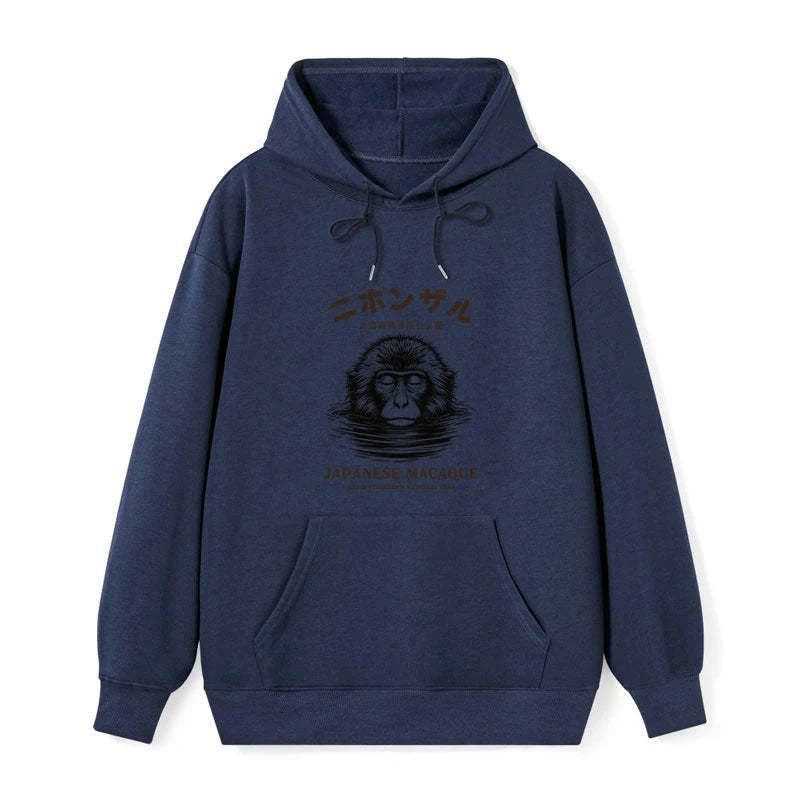 japanese classic monkey bath hoodie