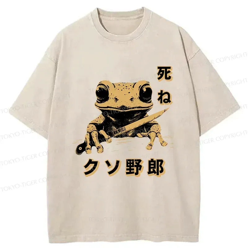 washed unisex cotton t-shirt for summer