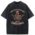 Japanese Skeleton Christmas T-Shirt