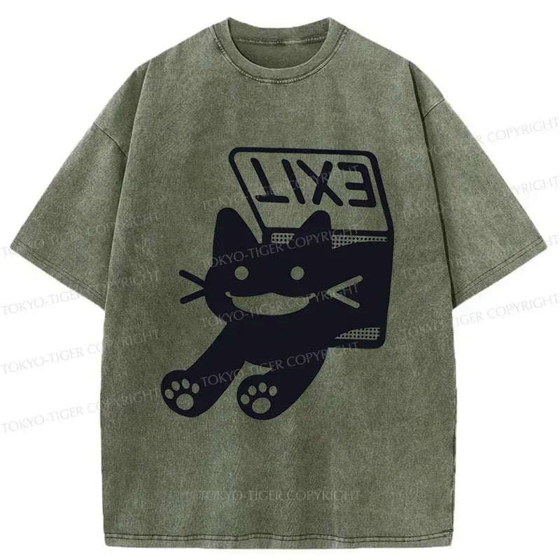 Kyoto lion cat shirt vintage style