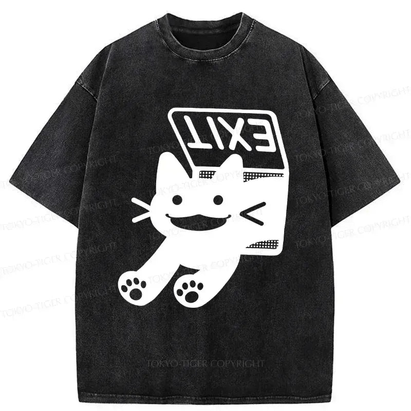 Kyoto lion cat shirt vintage style