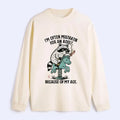 kyoto-lion unisex cotton long sleeve t-shirt for everyday wear