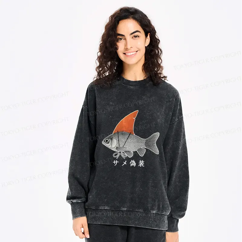 Japanese Washed Sweatshirt on Sale