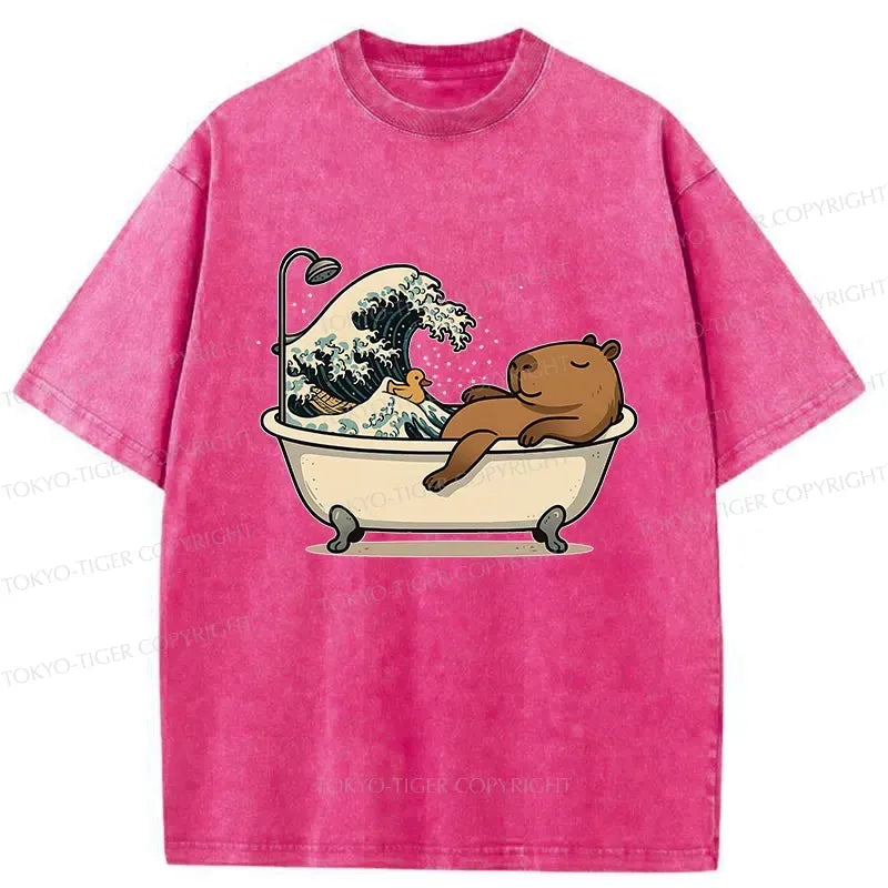 Funny Capybara T-Shirt for Summer
