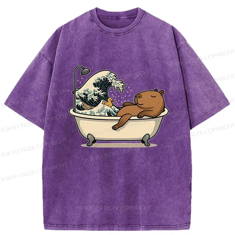 Washed Unisex T-Shirt for Daily Wear