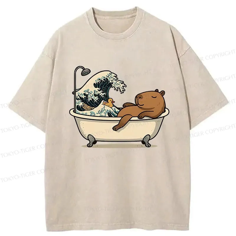 Funny Capybara T-Shirt for Summer