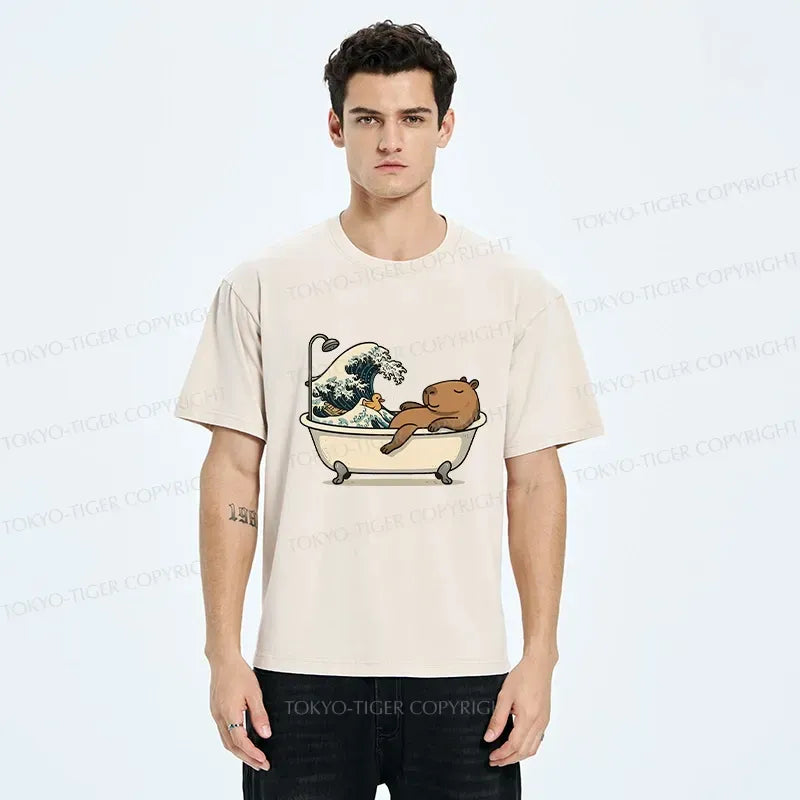 Japanese Vintage Capybara Tee Gift Idea