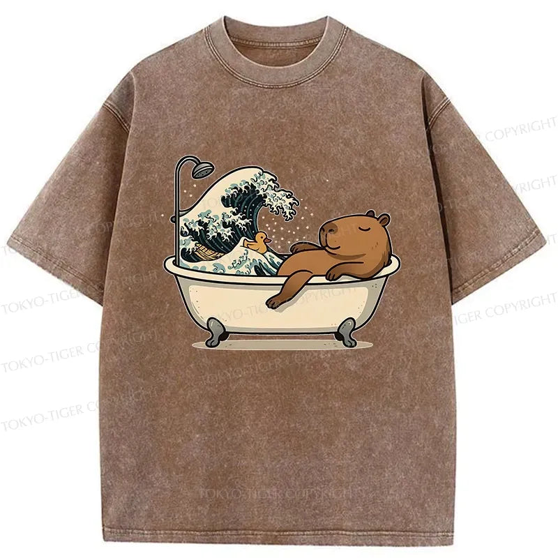 Funny Capybara T-Shirt for Summer