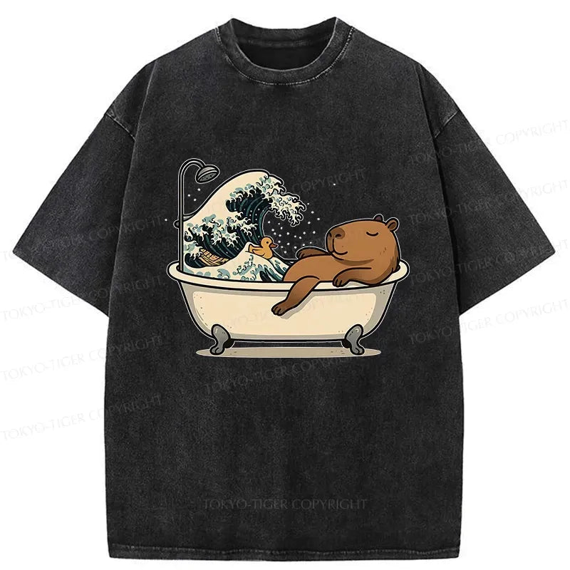Japanese Vintage Capybara Tee Gift Idea