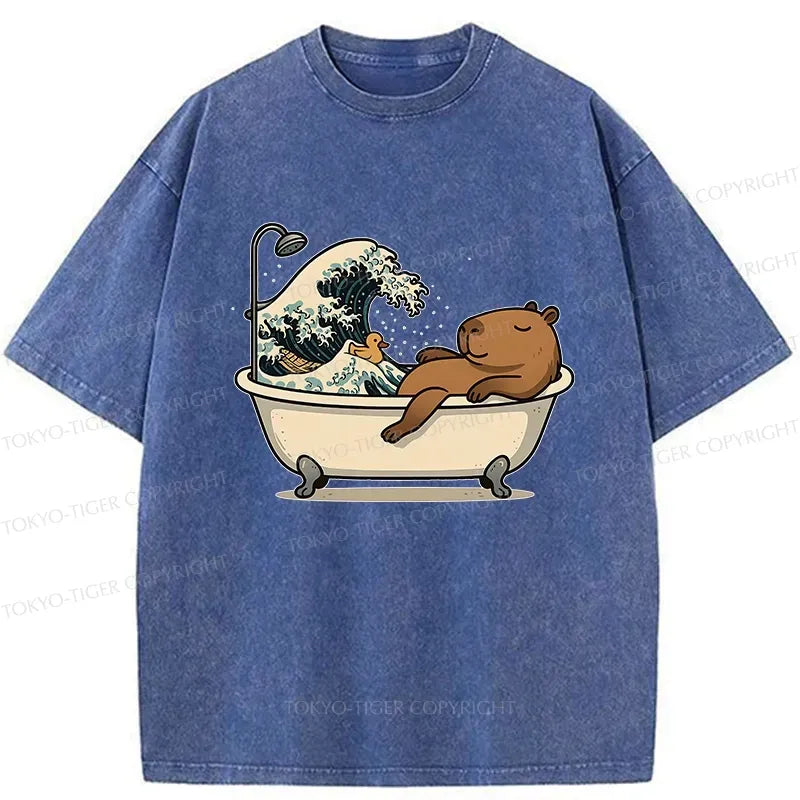Japanese Vintage Capybara Tee Gift Idea