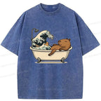 Japanese Vintage Capybara Tee Gift Idea