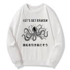 funny octopus sweatshirt for daily wear