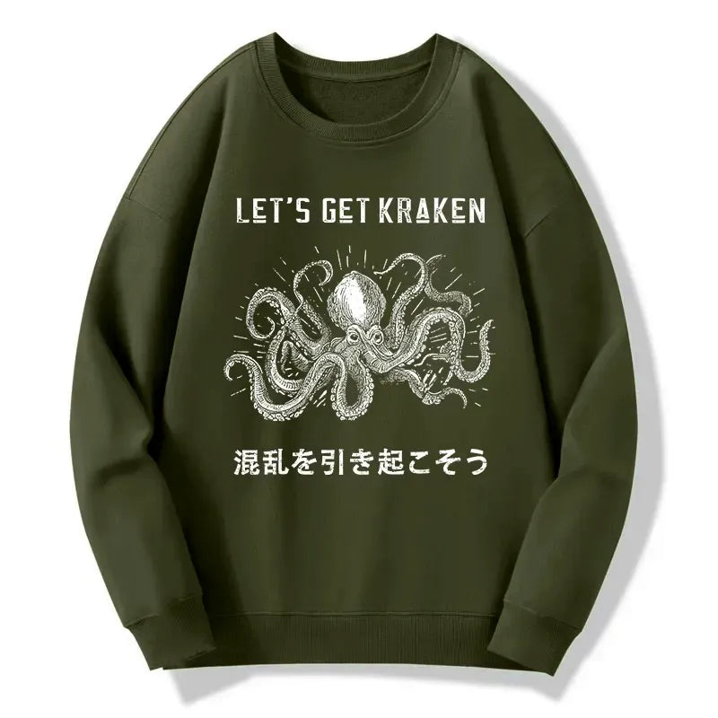 let's get kraken classic sweatshirt on sale