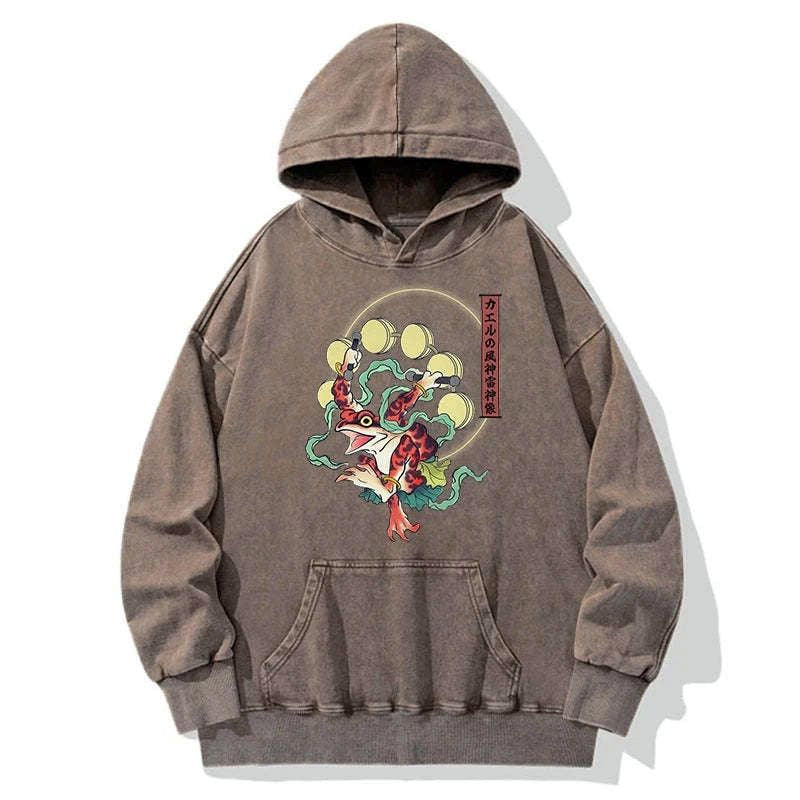 japanese frog monster hoodie free shipping