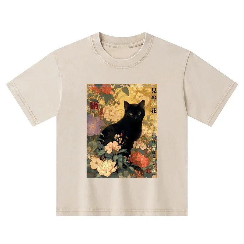 kids japanese washed t-shirt