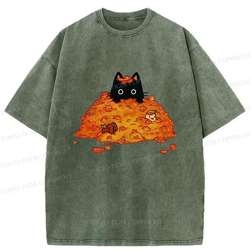 Japanese autumn leaves unisex t-shirt