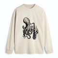 Kyoto-Lion Octopus Playing Saxophone Classic Long Sleeve T-Shirt