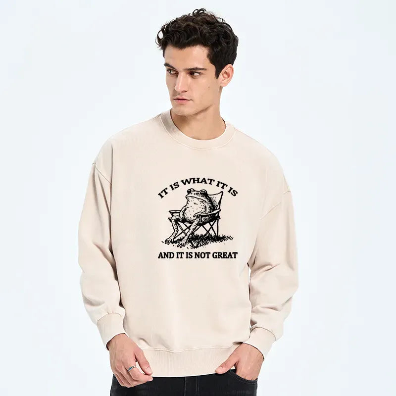 Resting Frog Sweatshirt Trendy Gift