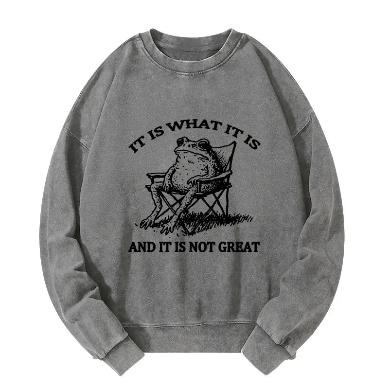 Resting Frog Sweatshirt Trendy Gift