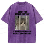 Kyoto-Lion It Will Happen Again Washed T-Shirt