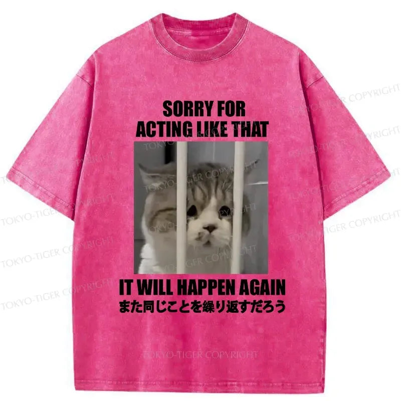 Kyoto-Lion It Will Happen Again Washed T-Shirt