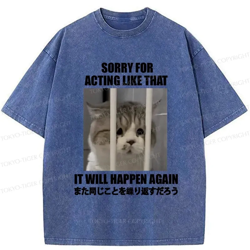 Kyoto-Lion It Will Happen Again Washed T-Shirt