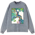 Colorful Japanese Long Sleeve T-Shirt