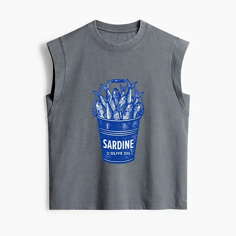 Kyoto Lion Ukiyo-e Tank Top
