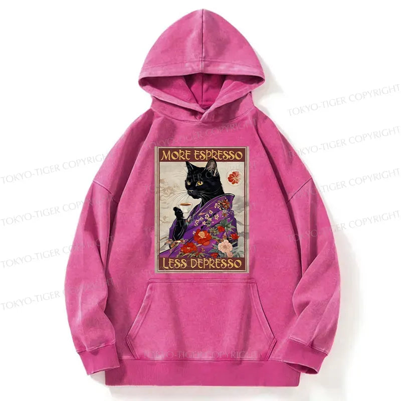 Trendy Japanese Cat Hoodie for Daily Wear
