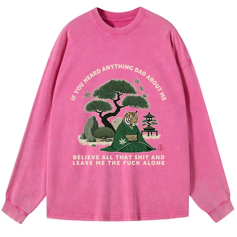 Best Seller Kyoto-Lion Tiger Long Sleeve Tee