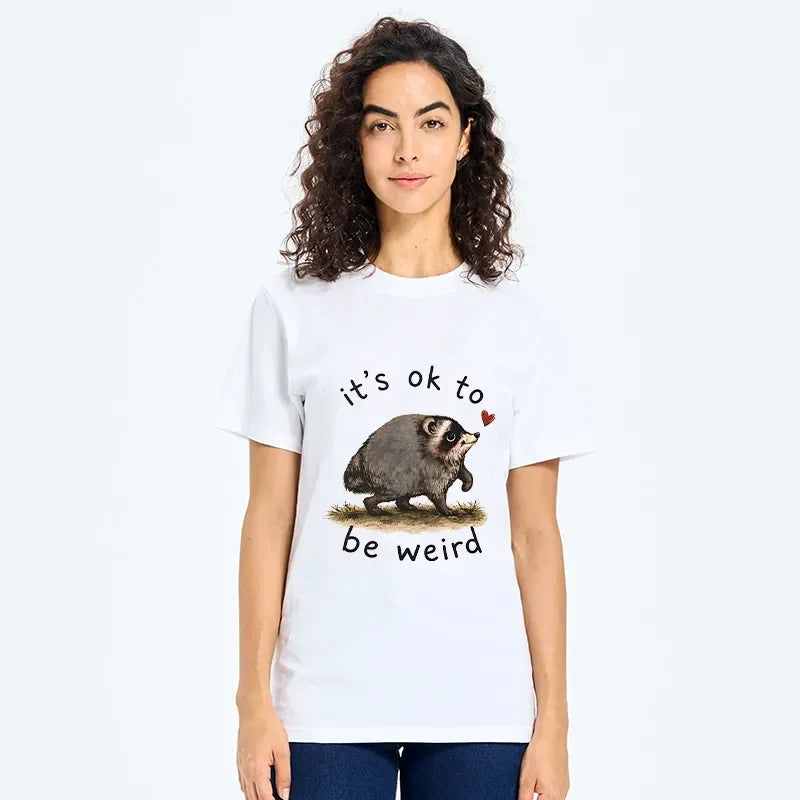 Vintage Raccoon T-Shirt Free Shipping